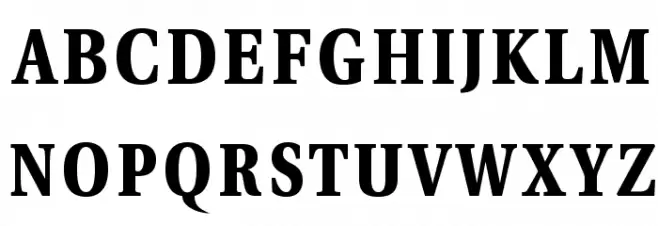 VenturisADFCdStyle-Bold 字体 小写
