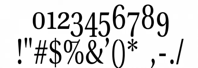 VenturisADFCdStyle-Regular Font OTHER CHARS