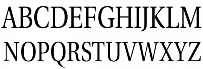 VenturisADFCdStyle-Regular Font Litere mari