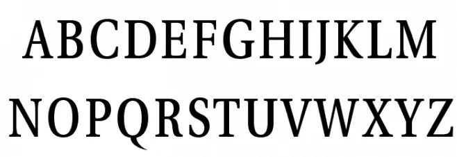VenturisADFCdStyle-Regular Schriftart Kleinbuchstaben
