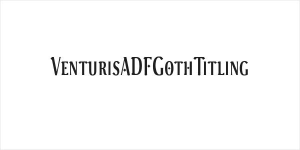 VenturisADFGothTitling Logo