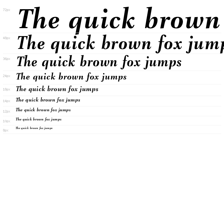 VenturisADFNo2-BoldItalic Waterfall