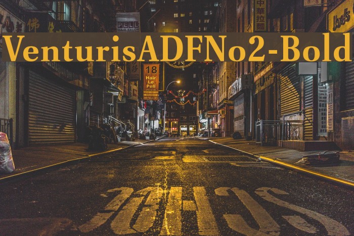 VenturisADFNo2-Bold لخطوط تنزيل examples