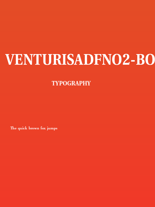 VenturisADFNo2-Bold Poster