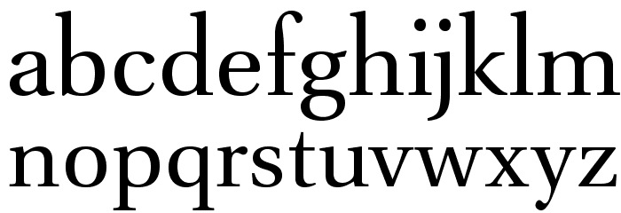 VenturisADFNo2-Regular Font LOWERCASE