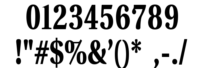 VenturisADFNo2Cd-Bold Font OTHER CHARS