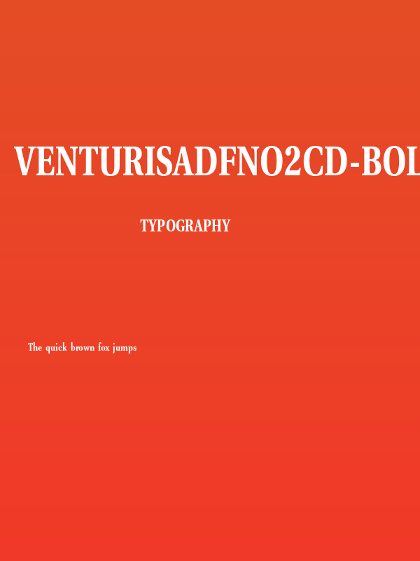 VenturisADFNo2Cd-Bold Poster