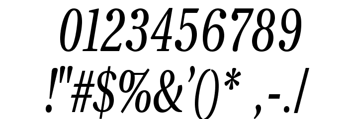VenturisADFNo2Cd-Italic Font OTHER CHARS