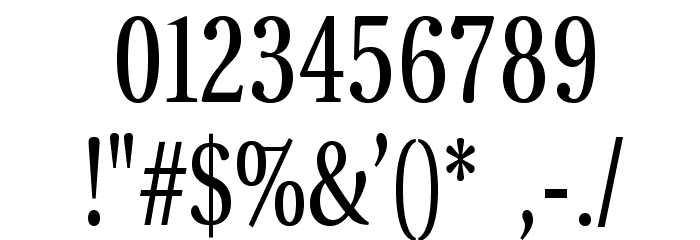 VenturisADFNo2Cd-Regular Font OTHER CHARS