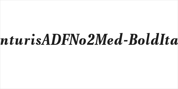 VenturisADFNo2Med-BoldItalic Logo