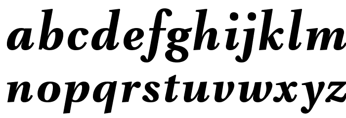 VenturisADFNo2Med-BoldItalic Polices MINUSCULES