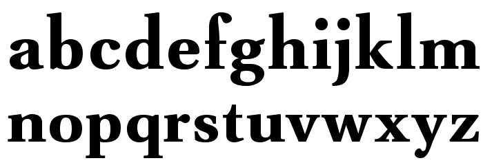 VenturisADFNo2Med-Bold Font LOWERCASE