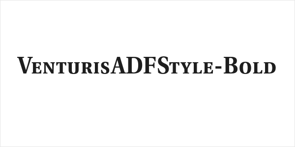 VenturisADFStyle-Bold Logo