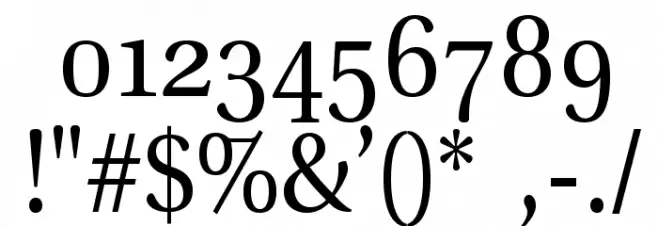 VenturisADFStyle-Regular Font OTHER CHARS
