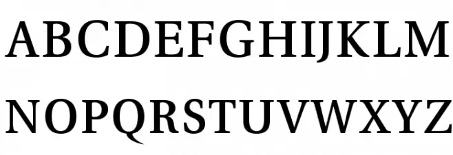 VenturisADFStyle-Regular 字体 小写