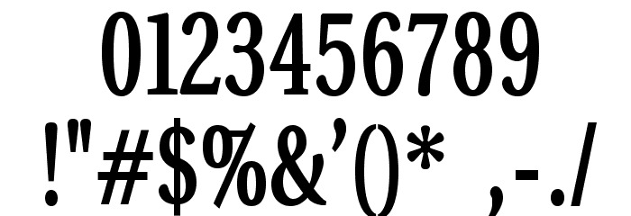 VenturisADFTitlingNo2 Font OTHER CHARS