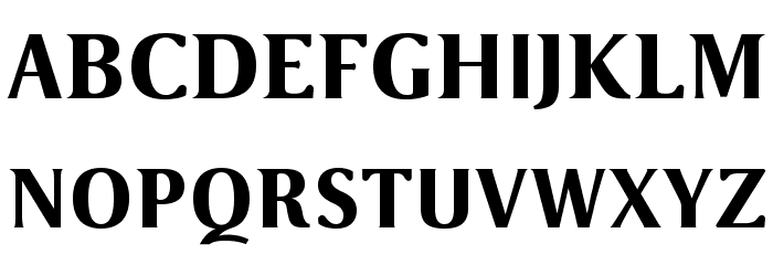 VenturisADFTitlingNo3 Font LOWERCASE