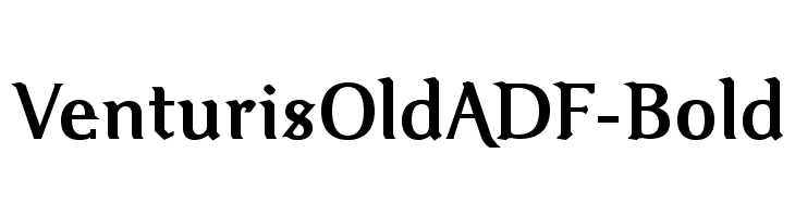 VenturisOldADF-Bold Font