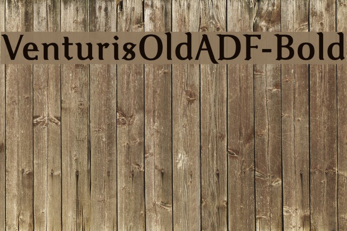VenturisOldADF-Bold Font examples