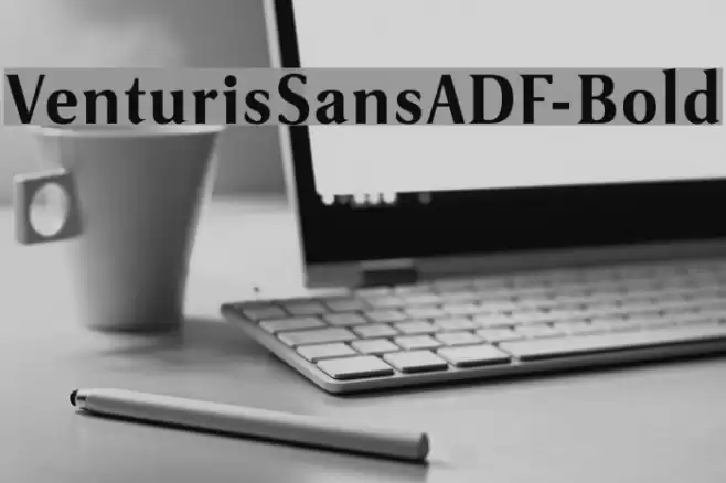 VenturisSansADF-Bold Fonte examples