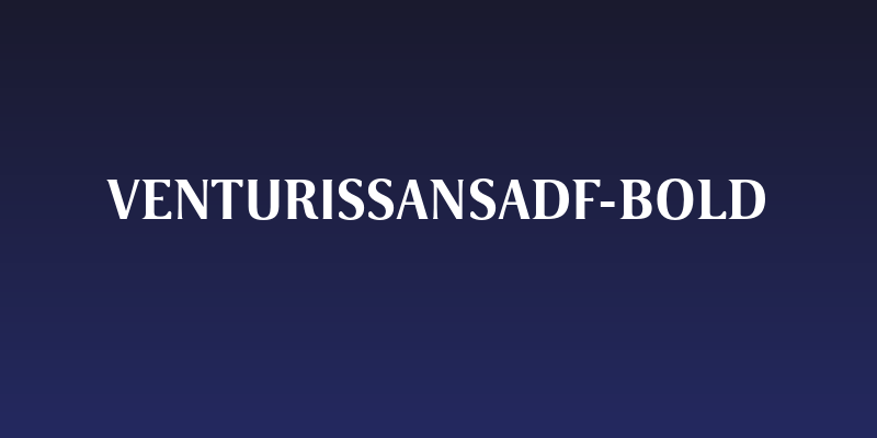 VenturisSansADF-Bold Social Header