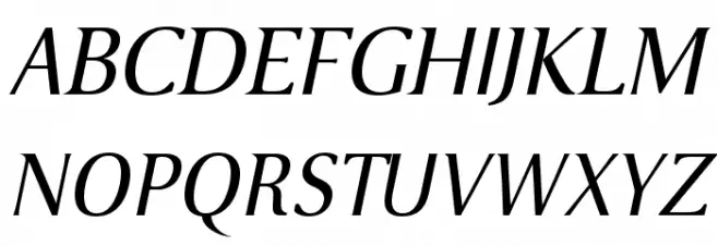 VenturisSansADF-Italic Polices MAJUSCULES