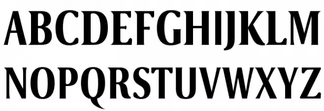 VenturisSansADFCd-Bold Schriftart Groß