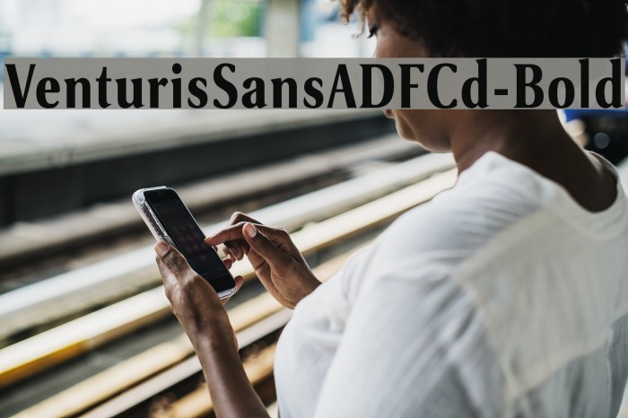 VenturisSansADFCd-Bold Font examples