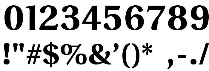 VenturisSansADFEx-Bold Font OTHER CHARS