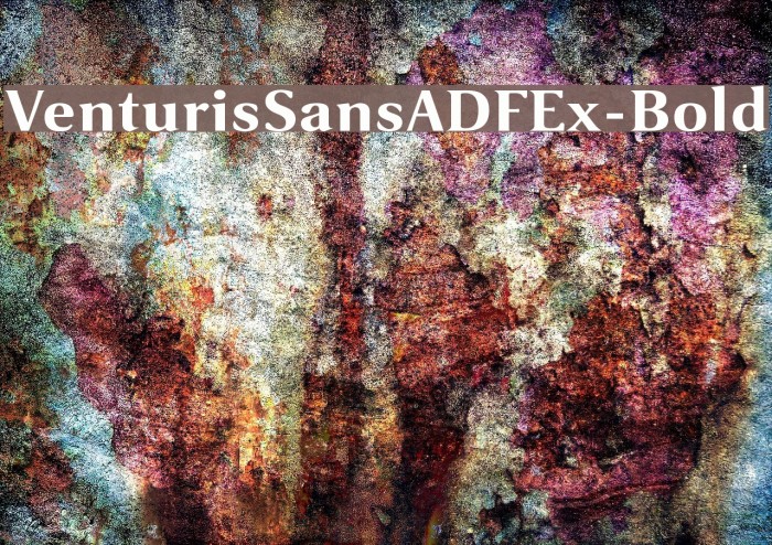 VenturisSansADFEx-Bold Font examples