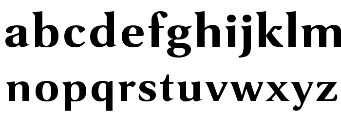 VenturisSansADFEx-Bold Font LOWERCASE