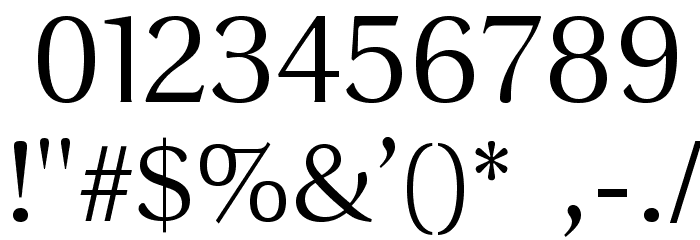 VenturisSansADFEx-Regular Font OTHER CHARS