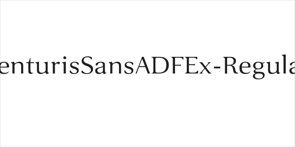 VenturisSansADFEx-Regular Logo