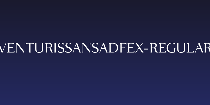 VenturisSansADFEx-Regular Social Header