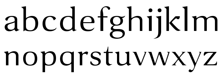 VenturisSansADFEx-Regular Font LOWERCASE