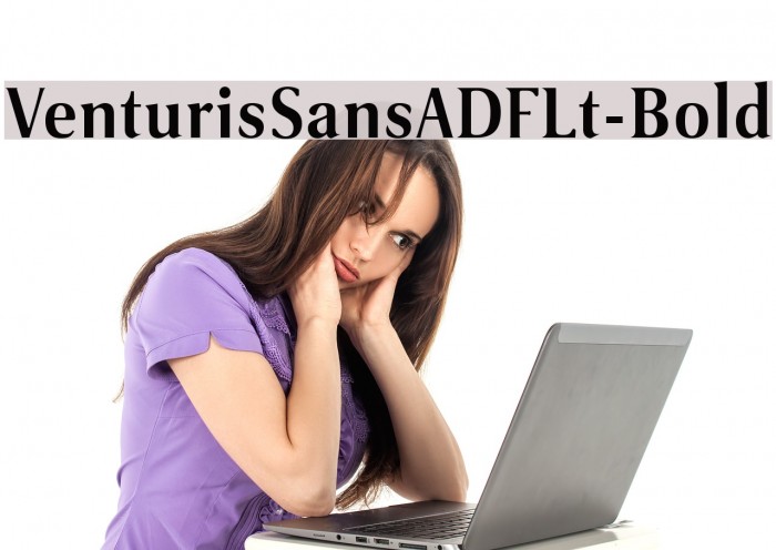 VenturisSansADFLt-Bold Font examples