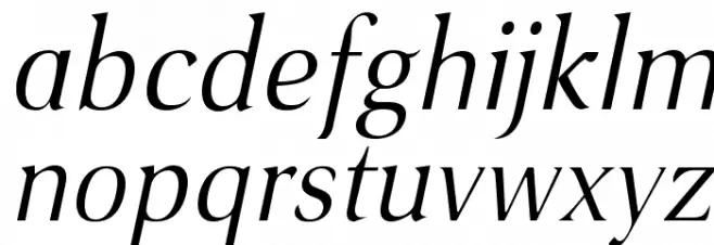VenturisSansADFLt-Italic フォント 小文字