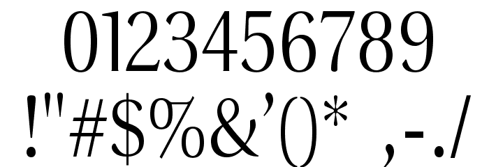 VenturisSansADFLt-Regular Font OTHER CHARS