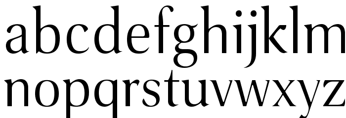 VenturisSansADFLt-Regular Font LOWERCASE