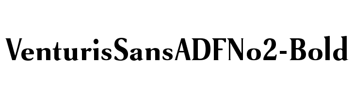 VenturisSansADFNo2-Bold Font