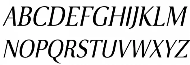 VenturisSansADFNo2-Italic Шрифта ВЕРХНИЙ