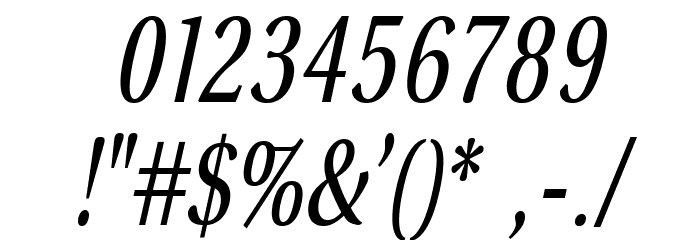 VenturisSansADFNo2Cd-Italic Font Alte caractere