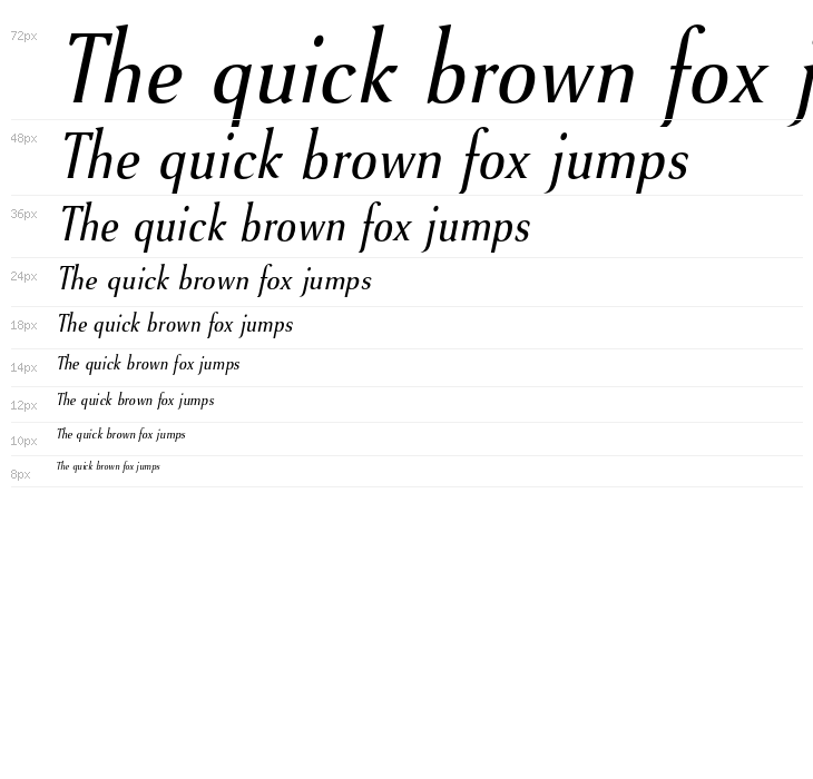 VenturisSansADFNo2Cd-Italic Waterfall