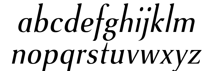 VenturisSansADFNo2Cd-Italic Font Litere mici