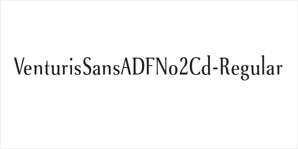 VenturisSansADFNo2Cd-Regular Logo