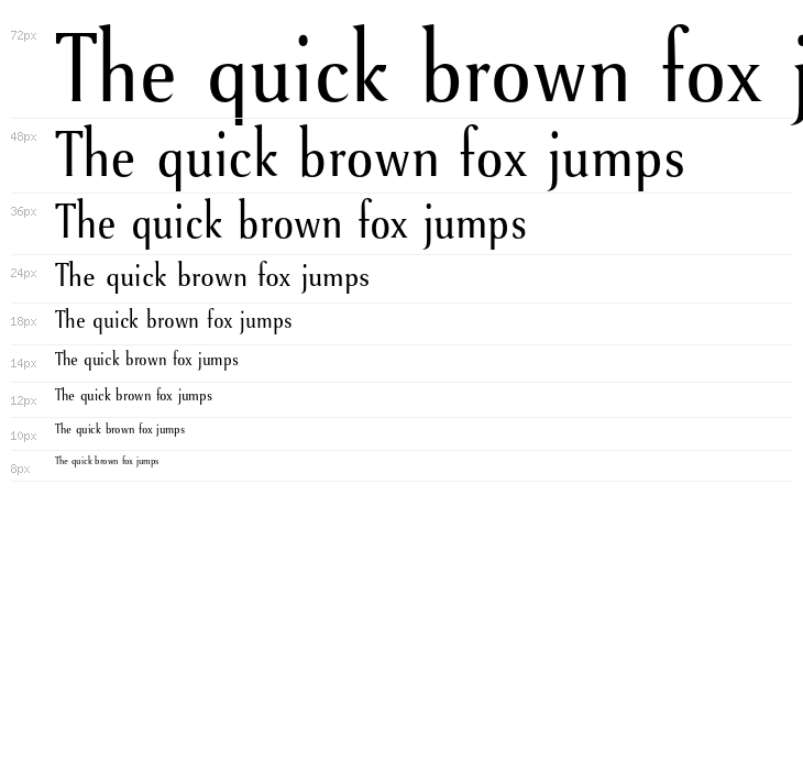 VenturisSansADFNo2Cd-Regular Waterfall