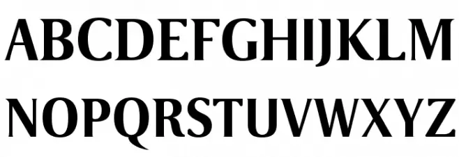VenturisSansADFNo2Ex-Bold Font UPPERCASE