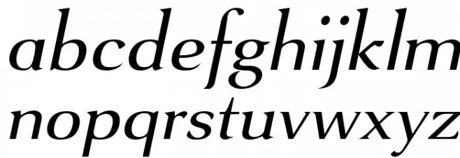VenturisSansADFNo2Ex-Italic Fuentes MINÚSCULAS