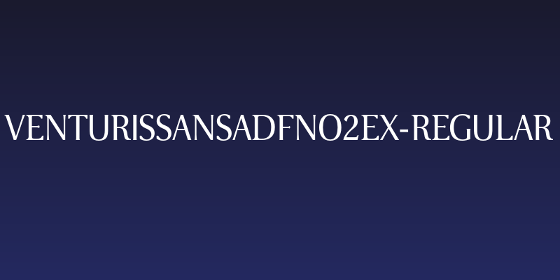 VenturisSansADFNo2Ex-Regular Social Header