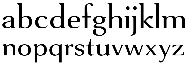 VenturisSansADFNo2Ex-Regular Font LOWERCASE